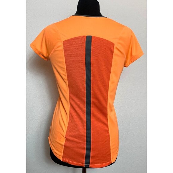 Nike Running Tangerine Orange Dri-Fit Athletic Tee Size M - Picture 4 of 11